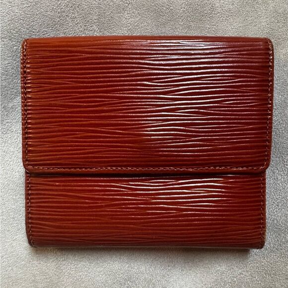 Louis Vuitton Epi Brown Elise Wallet ✨ Vintage ✨ Authentic - Picture 4 of 15